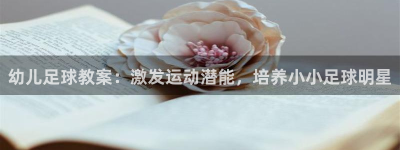 意昂体育3注册：幼儿足球教案：激发运动潜能，培养小小