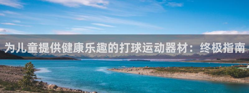 意昂3五金厂：为儿童提供健康乐趣的打球运动器材：终极