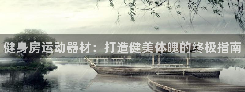意昂3代理：健身房运动器材：打造健美体魄的终极指南
