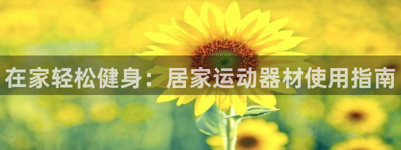 意昂体育3官方客服电话：在家轻松健身：居家运动器材使