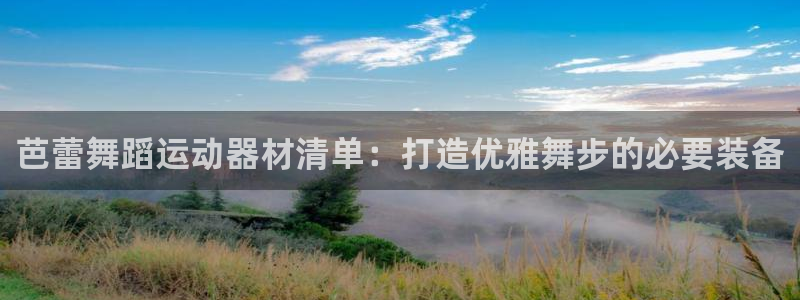意昂体育3平台是正规平台吗知乎：芭蕾舞蹈运动器材清单