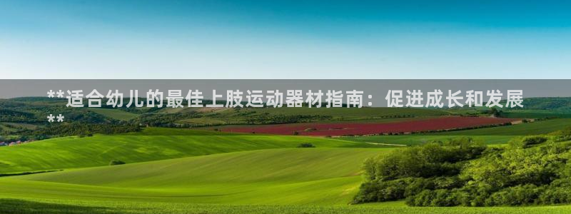 意昂体育3平台APP：**适合幼儿的最佳上肢运动器材