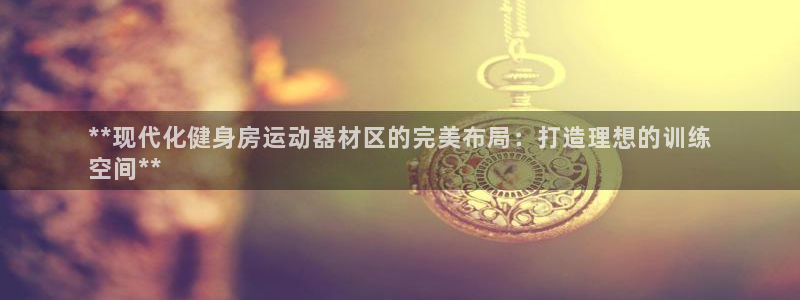 意昂3新能源：**现代化健身房运动器材区的完美布局：